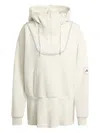 Adidas By Stella Mccartney Asmc Peplum Hoodie In Multi