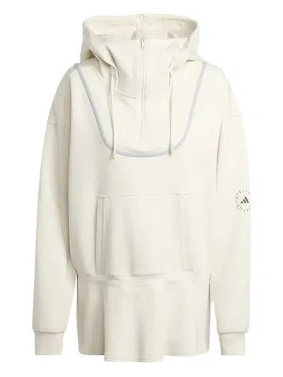 Adidas By Stella Mccartney Asmc Peplum Hoodie In Multi