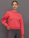Adidas By Stella Mccartney Asmc Regular Sweatshirt In Corpnk