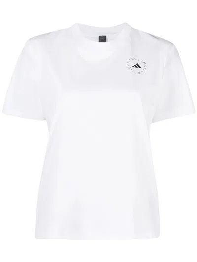 Adidas By Stella Mccartney Asmc Regl Tee In White