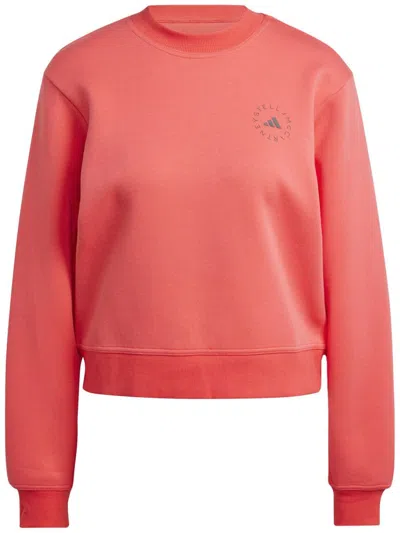 Adidas By Stella Mccartney Asmc Regular Sweatshirt In Silver