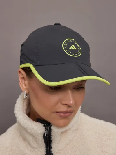 Adidas By Stella Mccartney Asmc Run Cap In Gray