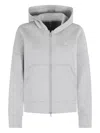 Adidas By Stella Mccartney Hooded Zip-up Jacket In Brown