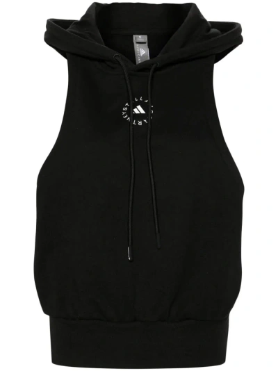 Adidas By Stella Mccartney Asmc Sleeve H In Black  