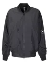 Adidas By Stella Mccartney Adidas By Stella Mc Cartney Logo Bomber Jacket In Black