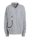 Adidas By Stella Mccartney Asmc Sw Bomber Woman Jacket Light Grey Size L Recycled Polyester In Grey