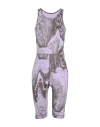 Adidas By Stella Mccartney Asmc Tna On Pr Woman Jumpsuit Lilac Size 8 Recycled Polyester, Elastane In Purple