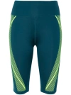 Adidas By Stella Mccartney Running Biker Shorts In Blue