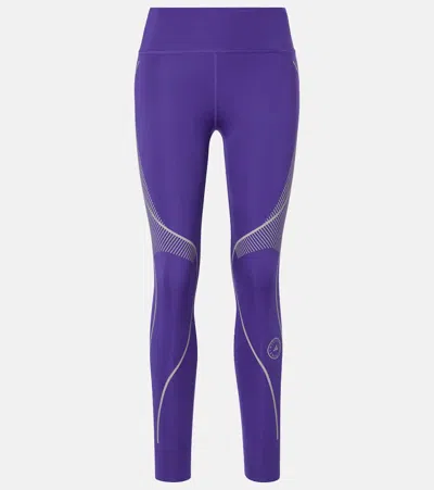 Adidas By Stella Mccartney Asmc Tpa Leggings In Purple