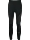 Adidas By Stella Mccartney Truepurpose Logo-print Leggings In Black  