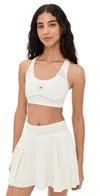 Adidas By Stella Mccartney Asmc Truepurpose Power Training Bra Almond Milk In White