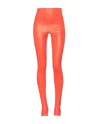 Adidas By Stella Mccartney Asmc Tst Tight Woman Leggings Orange Size S Recycled Polyester, Elastane