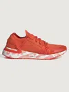 Adidas By Stella Mccartney Ultraboost 20 Graphic-sole Trainer Sneakers In Active Orange,active Orange,white