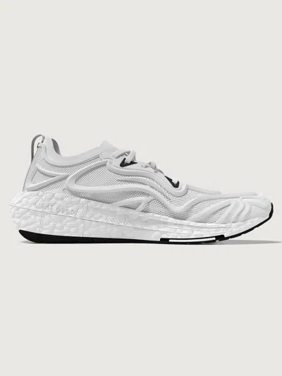 Adidas By Stella Mccartney Asmc Ultraboost Speed In Ftwr White,core Black,signal Orange