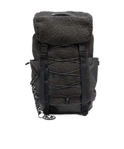 Adidas By Stella Mccartney Backpack Fleece In Black