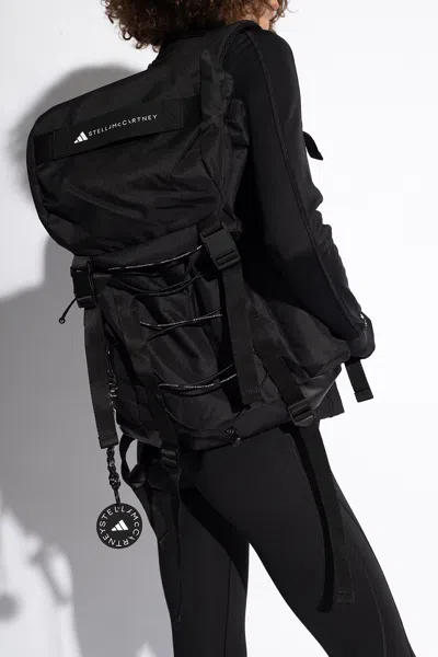 Adidas By Stella Mccartney Backpack With Logo In Black
