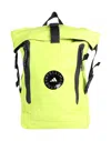 Adidas By Stella Mccartney Backpacks In Acid Green