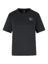 Adidas By Stella Mccartney Adidas By Stella Mc Cartney Logo Sporty T Shirt In Black