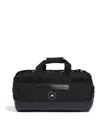 Adidas By Stella Mccartney Belt Bag Adjustable Strap Front Pocket Mesh Panels In Black