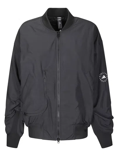 Adidas By Stella Mccartney Bomber Asmc Sw Bomber In Black