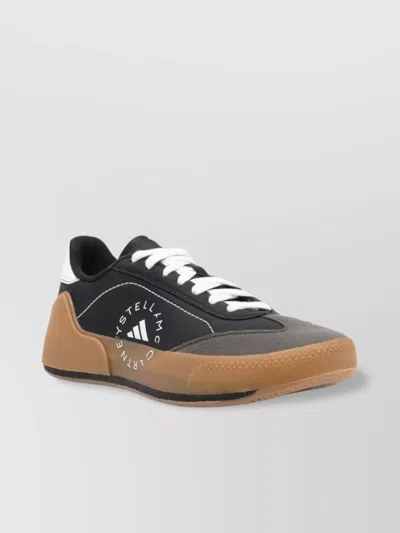 ADIDAS BY STELLA MCCARTNEY BOOST COURT SNEAKERS FEATURING SUEDE PANELING