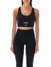 Adidas By Stella Mccartney Top Bra Da Yoga Truestrength In Black