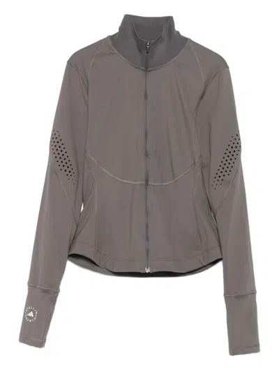 ADIDAS BY STELLA MCCARTNEY ADIDAS BY STELLA MCCARTNEY BROWN HIGH NECK JACKET