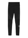 Adidas By Stella Mccartney Asmc Stripe-detail Leggings In Black
