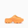 Adidas By Stella Mccartney Platform Clog In Orange