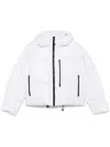 Adidas By Stella Mccartney Hooded Puffer Jacket In White