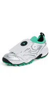 Adidas By Stella Mccartney Codechaos Boa Shoes In Core White/bright Green/silver