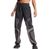 Adidas By Stella Mccartney Colorblock Woven Pants In Black