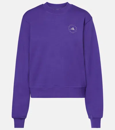 ADIDAS BY STELLA MCCARTNEY COTTON FLEECE SWEATSHIRT