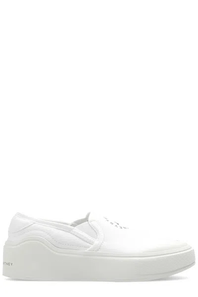 Adidas By Stella Mccartney Court Slip In White