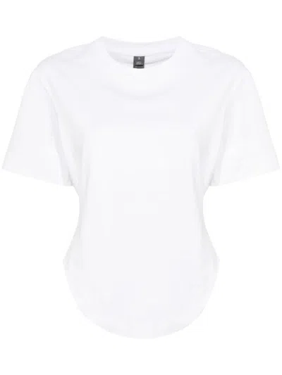 Adidas By Stella Mccartney Asmc Crfd Hem T In White/black