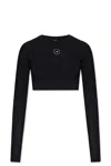 Adidas By Stella Mccartney True Strength Recycled Tech Sports Top In Black