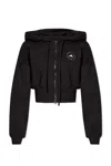 Adidas By Stella Mccartney Logo-print Hooded Jacket