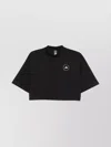 Adidas By Stella Mccartney Organic Cotton Cropped T-shirt