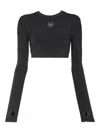 Adidas By Stella Mccartney True Strength Recycled Tech Sports Top In Black