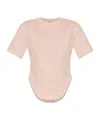 Adidas By Stella Mccartney Logo-print T-shirt In Pink