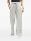 Adidas By Stella Mccartney Drawstring Trousers In Gray