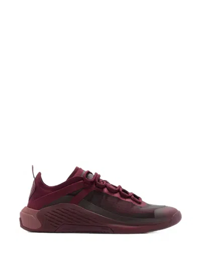 Adidas By Stella Mccartney Dropset 4 Mesh-panelled Lace-up Sneakers In Purple