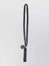 Adidas By Stella Mccartney Elastic Cord Embossed Logo Lanyard