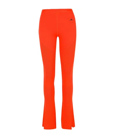 Adidas By Stella Mccartney Elastic Waistband Casual Pants In Red