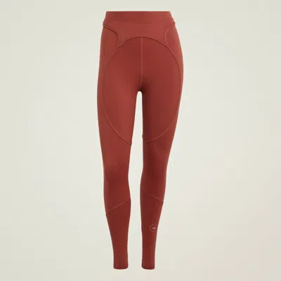 Adidas By Stella Mccartney Fashion-forward Mini Print Pants For Women In Brown