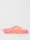 Adidas By Stella Mccartney Striped Pool Slides In Multicolor