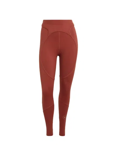 Adidas By Stella Mccartney Full-length Training Leggings In Red