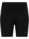 Adidas By Stella Mccartney Graphic-print Running Shorts In Black