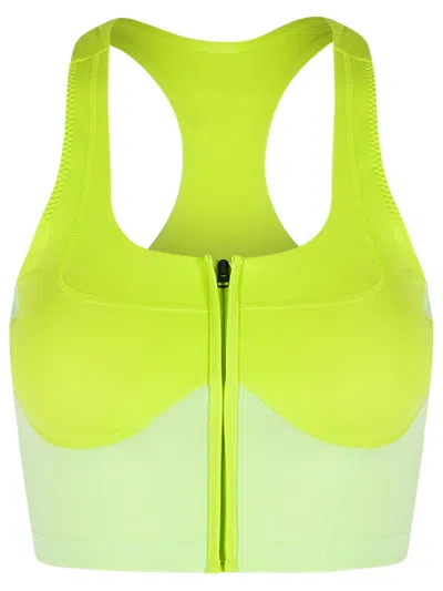 Adidas By Stella Mccartney Green Polyester Top