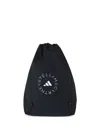 Adidas By Stella Mccartney Asmc Gym Sack In Recycled Nylon In Black